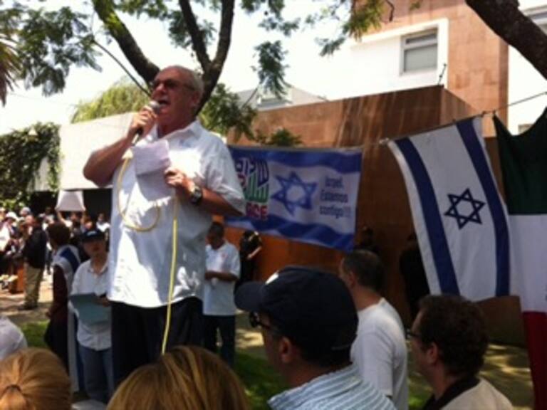 Hace llamado a la paz comunidad israelí