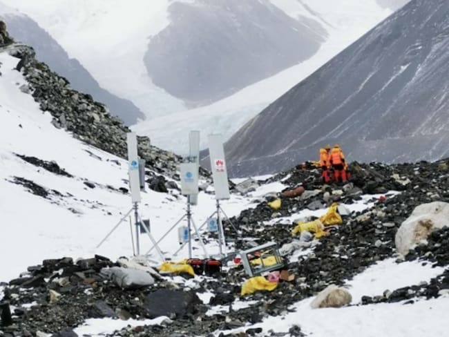 Conquistan Huawei y China Mobile el Everest