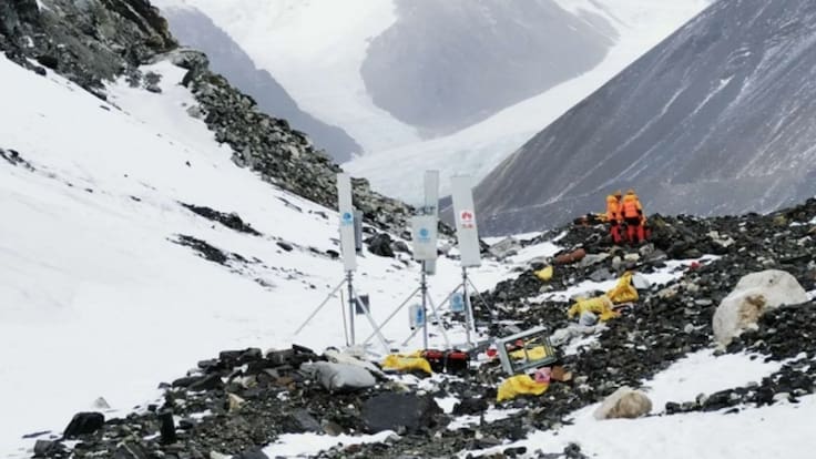 Conquistan Huawei y China Mobile el Everest