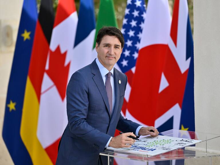 El primer ministro canadiense, Justin Trudeau, presentó la nueva medida de reducción de ingreso de migrantes a Canadá