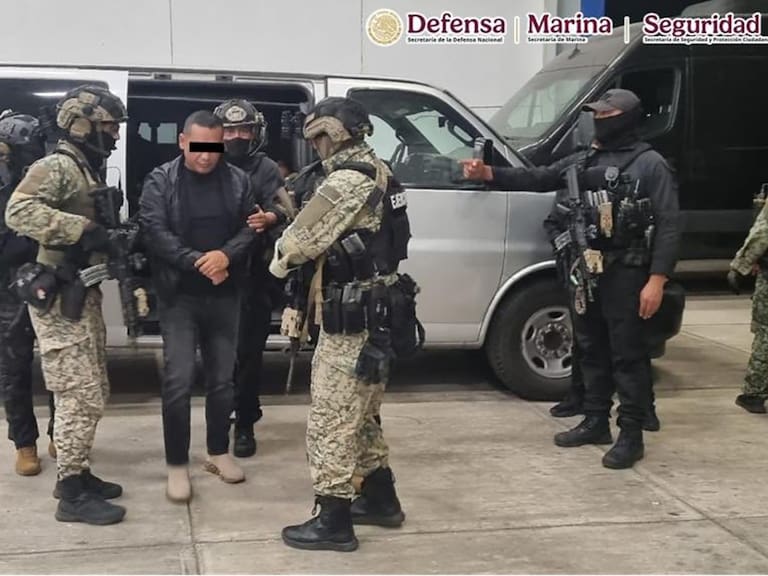 Niega la presidenta Sheinbaum conocer detalles de la detención de Iván “N” “El Tanque”, presunto líder regional y cofundador del CJNG y que Andrés Manuel López Beltrán sea investigado por la FGR.