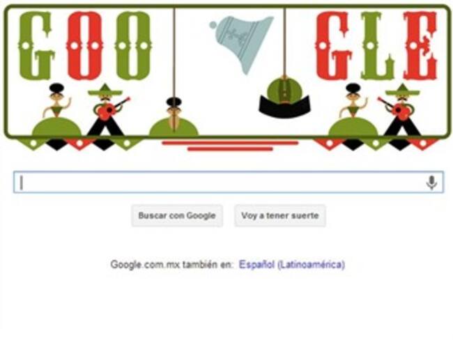 Dedica Google su doodle a México por fiestas patrias