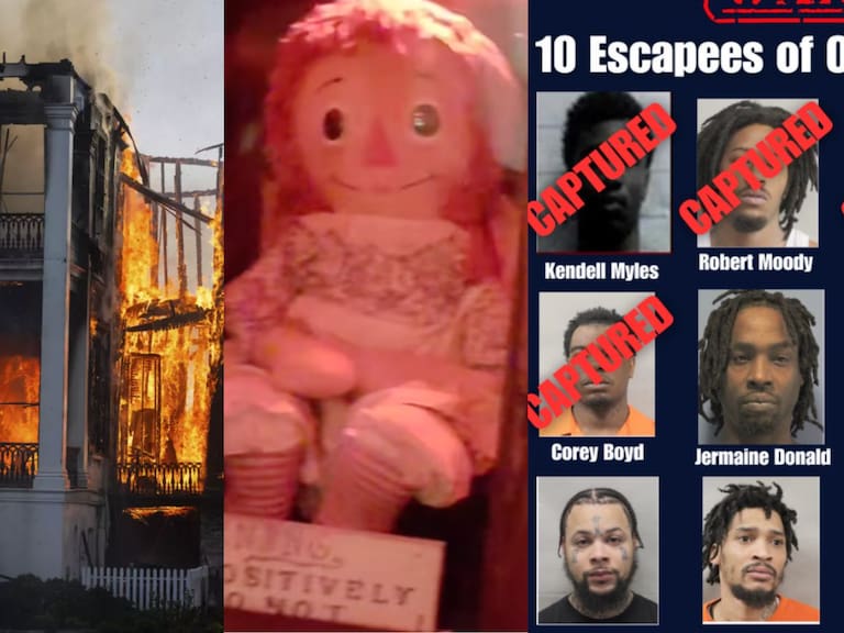 Un incendio, una fuga de diez presos y otros fenómenos paranormales se registraron tras la visita de la muñeca Annabelle en Nueva Orleans.