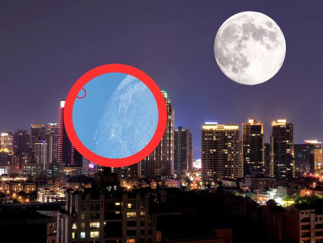 Asteroide impacta la Luna: Captan el momento exacto en video