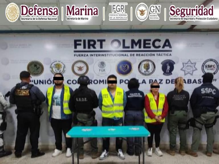 Fuerzas federales implementaron un operativo en el municipio de Centro, Tabasco, donde detectaron a dos hombres, entre ellos el Luki, y una mujer con comportamiento inusual.