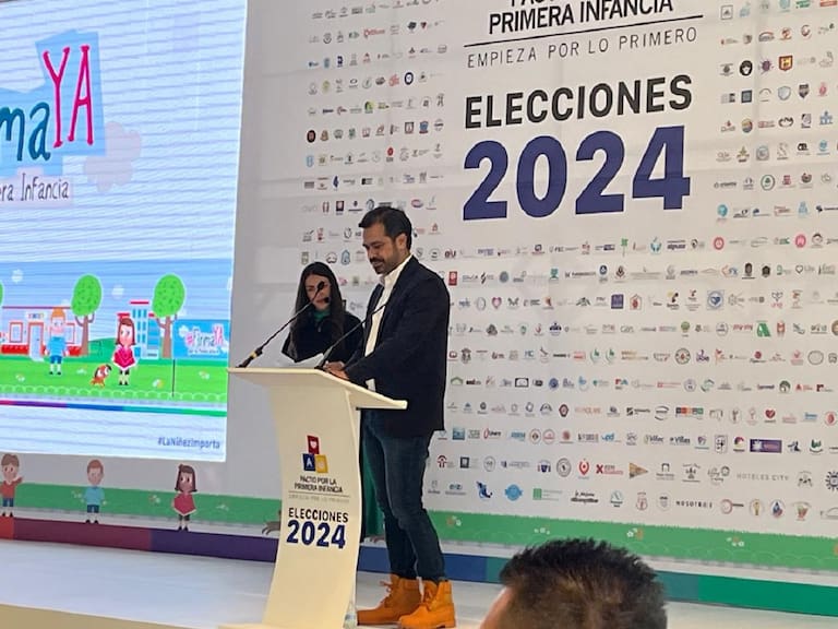 Lamentable que de cada 10 pesos destinados a la niñez, adultos se queden con 9, señaló el candidato de MC a la presidencia, Jorge Álvarez Máynez