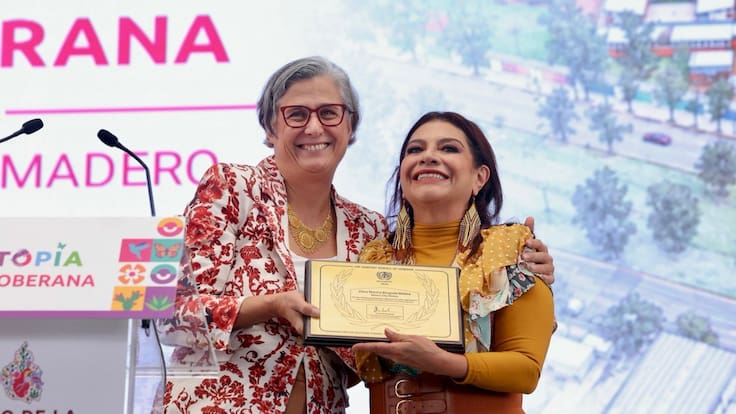 Clara Brugada recibe premio de ONU-Hábitat por las UTOPÍAS: así reconocen el modelo de CDMX