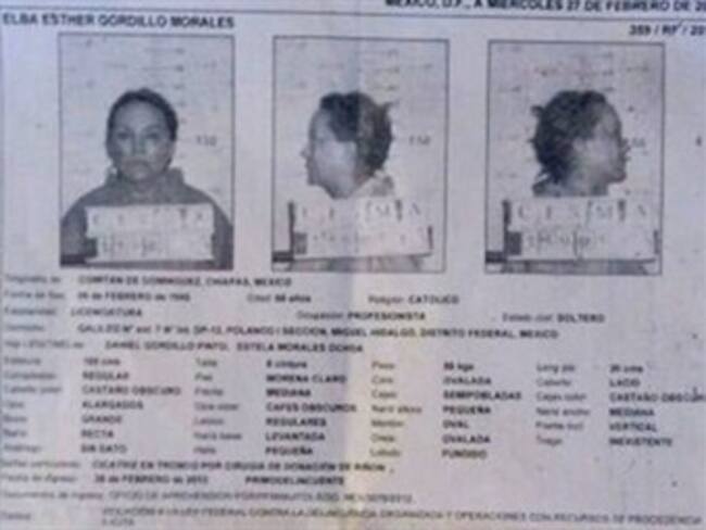 Dictan formal prisión a mujer por filtración de ficha signaléctica