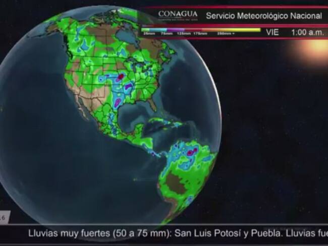 Pronóstico del Tiempo del 27 de mayo