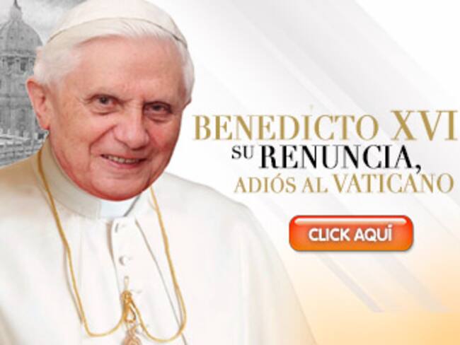 Termina pontificado de Bendicto XVI