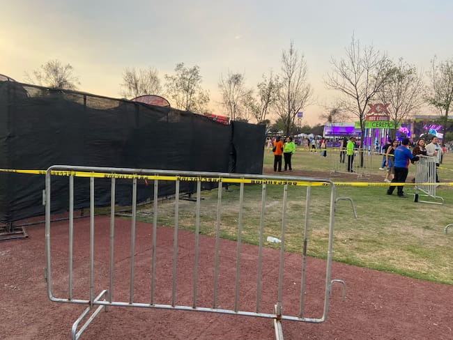 Colapsa estructura en el Festival Axe Ceremonia