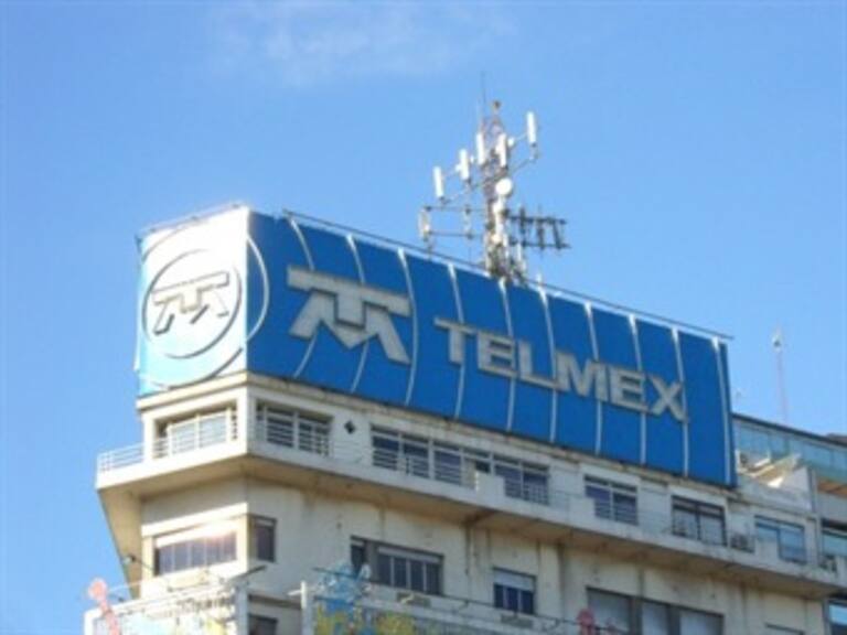 Registran Acciones de Telmex fuerte caída