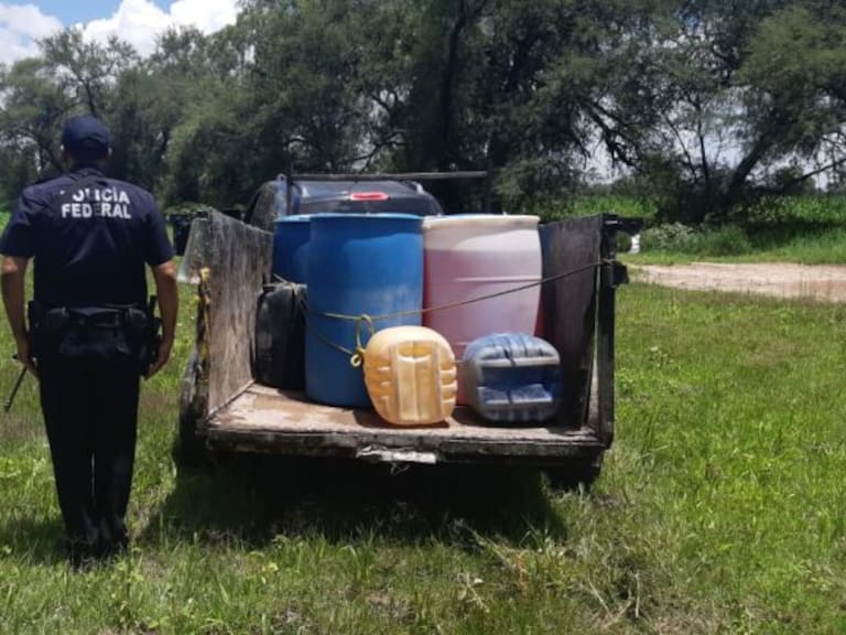 PF asegura tres vehículos con gasolina robada en Jalisco