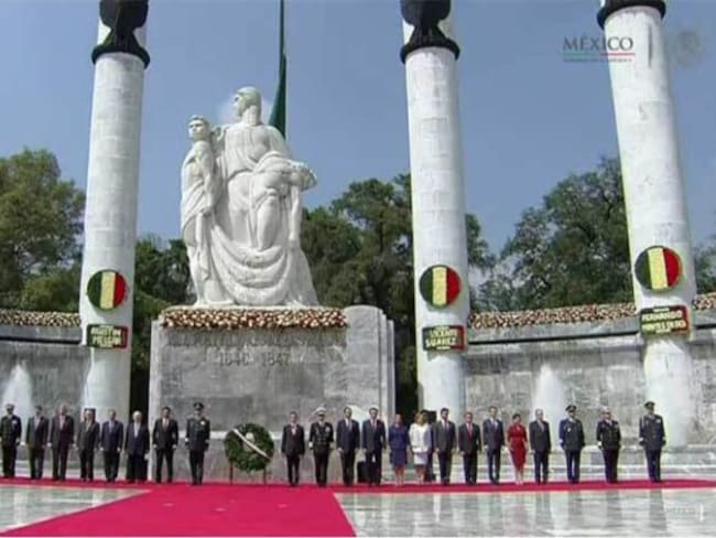 El presidente encabeza la ceremonia del 169 aniversario de la gesta heroica