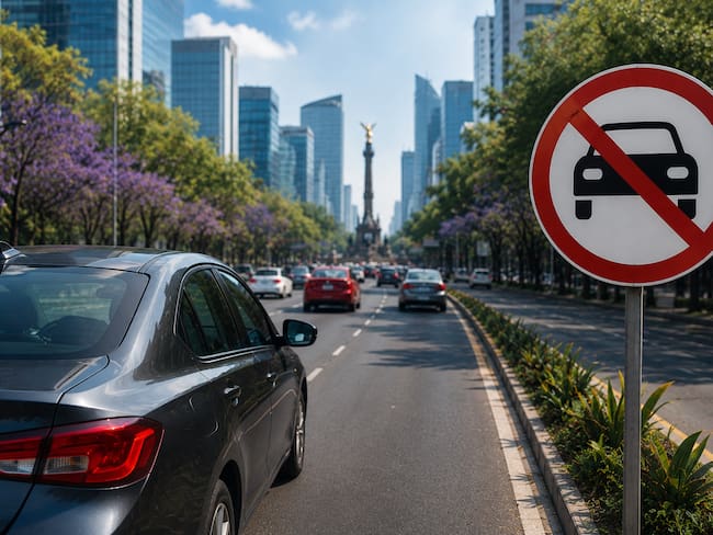 Si manejas en CDMX o Edomex, el programa Hoy No Circula define qué vehículos no podrán salir este jueves