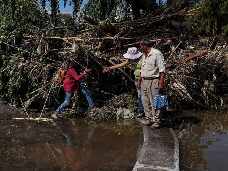 Persiste riesgo de más inundaciones en Ixmiquilpan por río Tula
