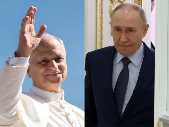 Putin acusa a Ucrania con el Papa León XIV