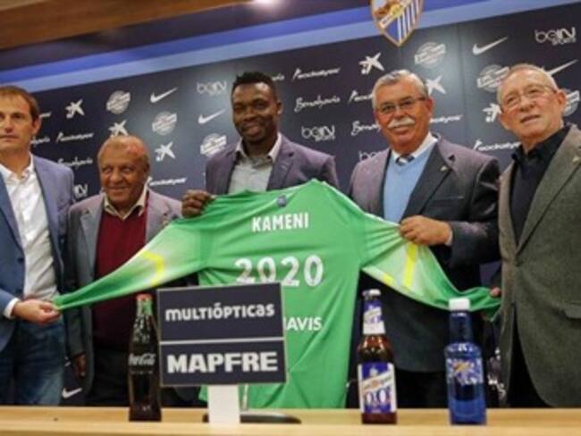 Carlos Kameni renueva con Málaga hasta el 2020