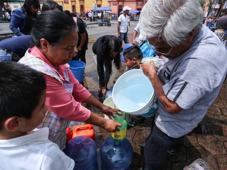 350 mil personas siguen sin agua en Xochimilco, Iztapalapa y Tláhuac