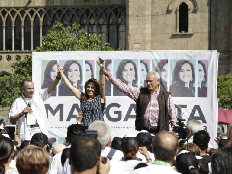 Margarita Zavala cierra recolección de firmas en Jalisco