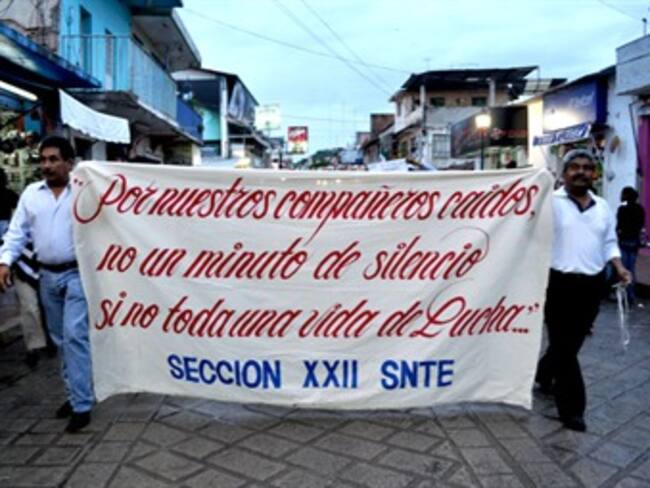 Recobra su libertad maestro detenido en Guerrero