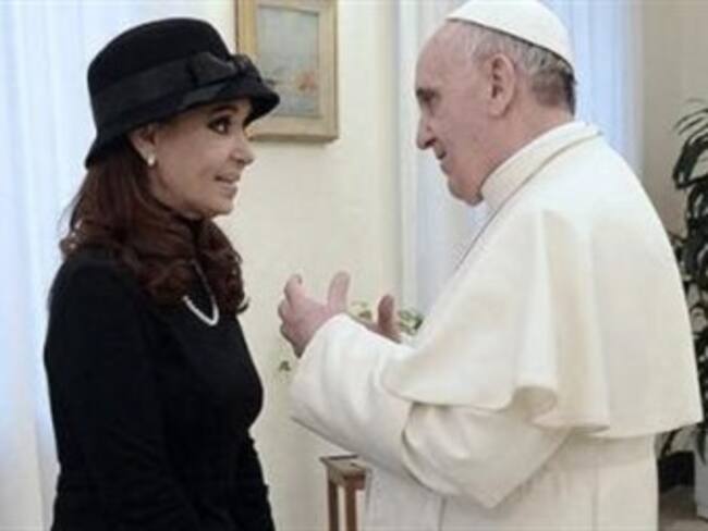 Prolongada entrevista del Papa y Cristina Fernández
