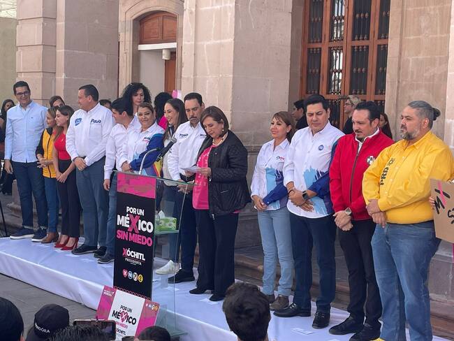 Arranca campaña presidencial de Xóchitl Gálvez