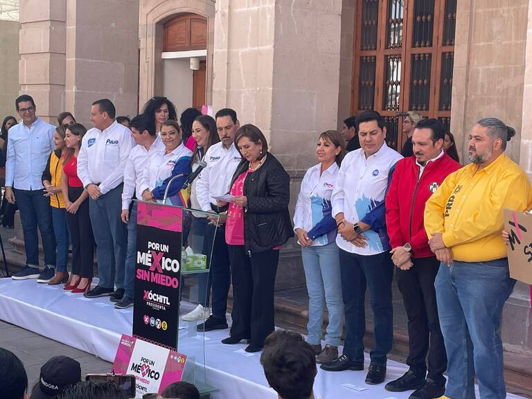 Arranca campaña presidencial de Xóchitl Gálvez