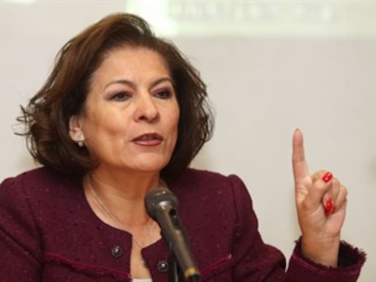 Promulgación de Ley General de Víctimas. Isabel Miranda, presidenta de &#039;Alto al secuestro&#039;. 10/01/13