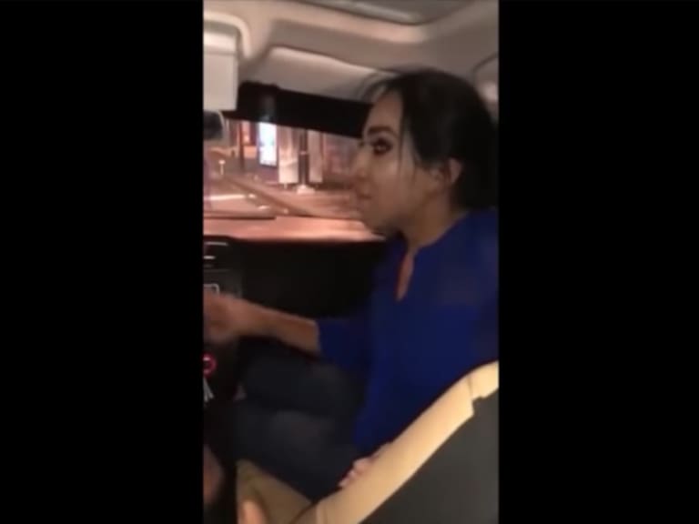 Mujer alcoholizada pide un Uber a Madrid