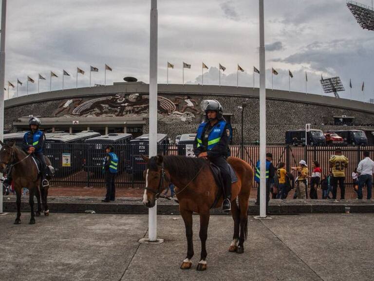 Más de 2 mil policías vigilarán el partido entre Pumas y Atlas