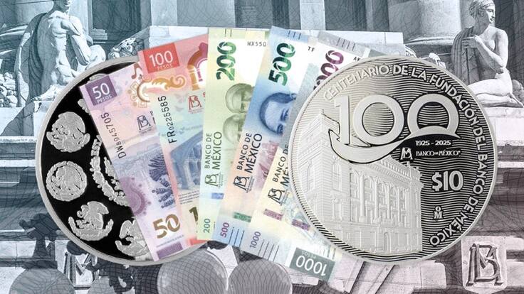 Banxico lanza moneda conmemorativa por sus 100 años; Te decimos cómo conseguirla, sus precios y más
