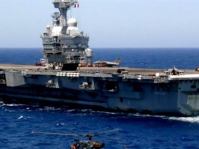 ​Inicia portaaviones francés operaciones contra EI