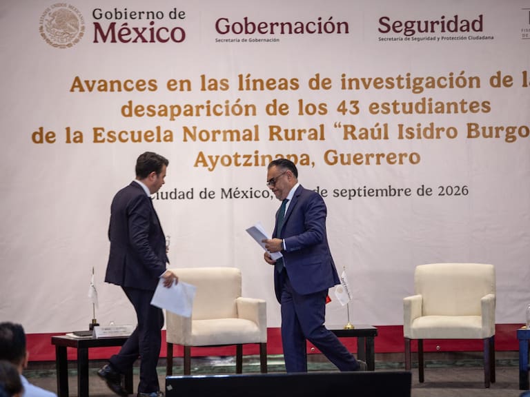 Mauricio Pazarán Álvarez, titular de la Unidad Especial de Investigación y Litigación para el Caso Ayotzinapa, presentó avances en las líneas de investigación sobre la desaparición de los 43 estudiantes.