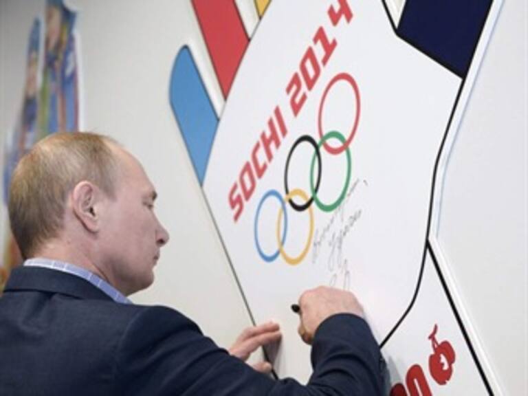 Presidente de Rusia inaugurará Juegos Olímpicos de Invierno