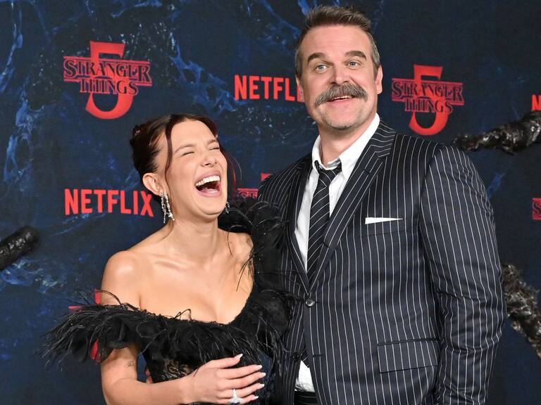 Entonces David Harbour y Millie Bobby Brown, ¿están bien?