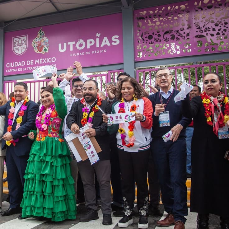Inaugura Clara Brugada Utopía en Milpa Alta; propone instalar ahí el primer Sistema Universal de Salud