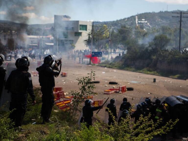 “Dejaron caer más de diez proyectiles de gas lacrimógeno”: Testimonio de Nochixtlán