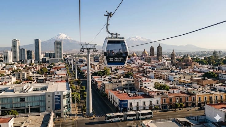Cablebús Puebla: Cuáles serán las rutas, cuánto costará el pasaje y quiénes viajan gratis