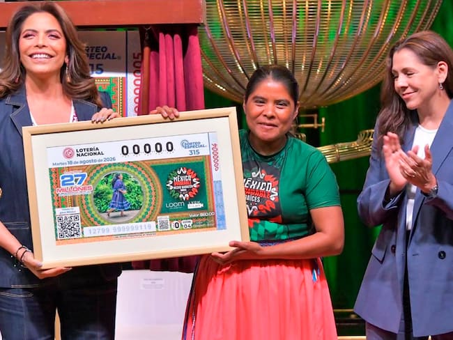 Lotería Nacional rinde homenaje a las corredoras de México Imparable en su Sorteo Especial No. 315
