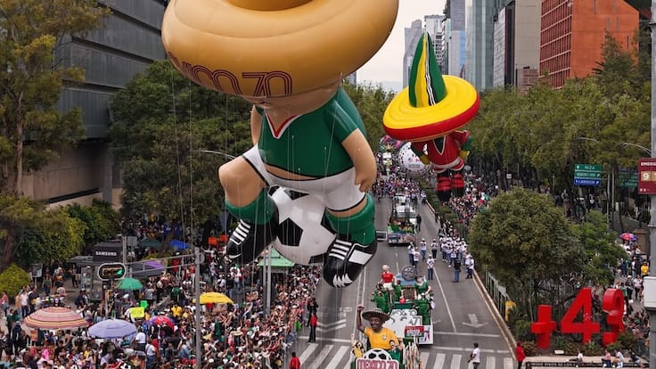 La fiesta mundialista continúa en CDMX con el Desfile
