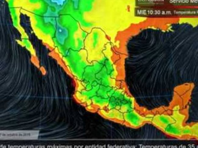 Pronóstico del tiempo del 07 de octubre