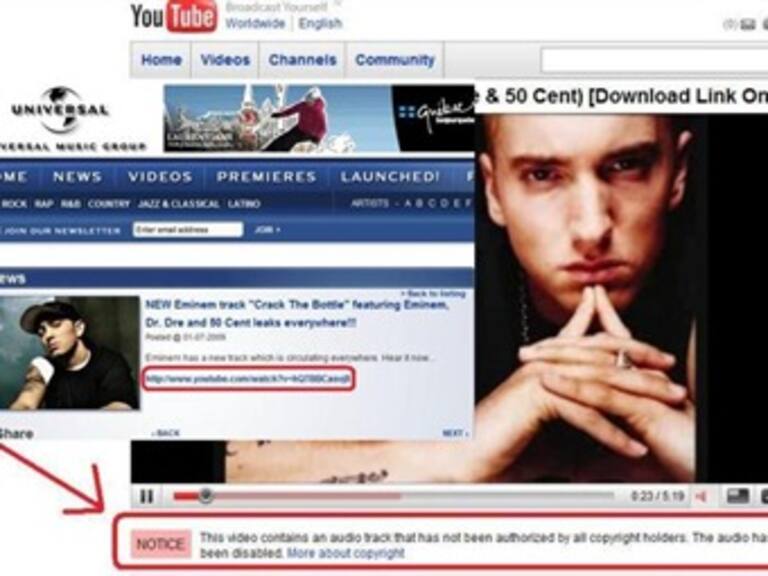 Crean YouTube y Universal Music proyecto Vevo