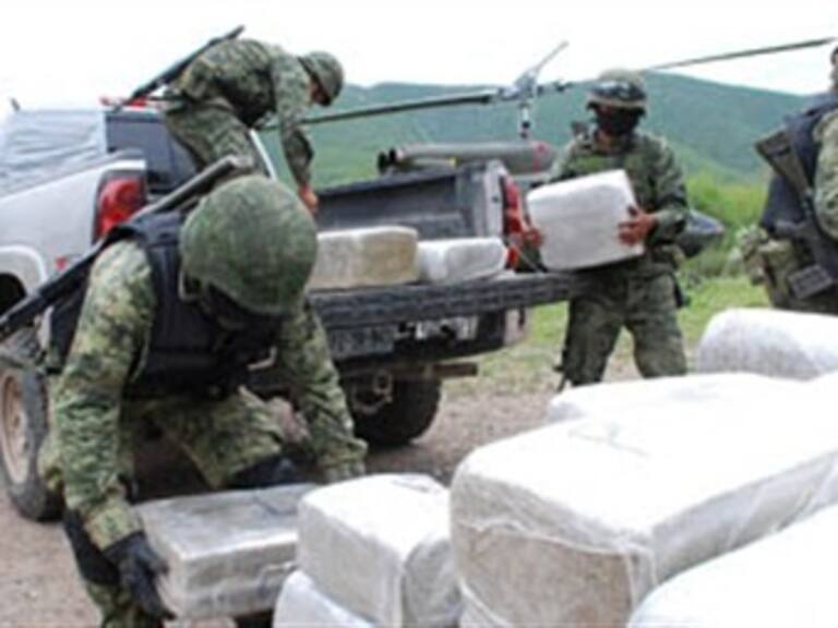 Asegura Ejército drogas y armas en cinco municipios de Jalisco