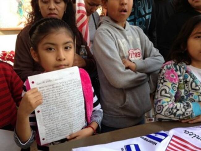 Salió libre el padre de la niña que conmovió al Papa Francisco