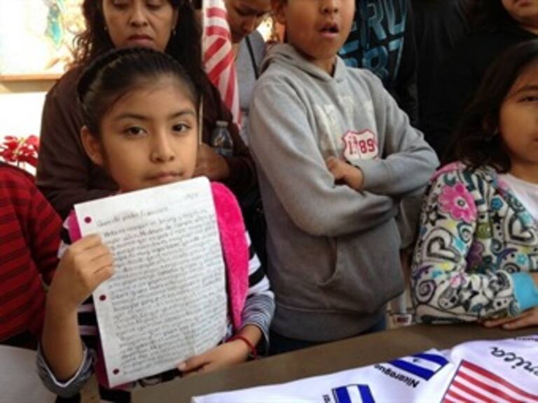 Salió libre el padre de la niña que conmovió al Papa Francisco