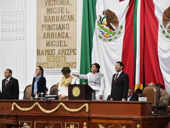 Clara Brugada rinde protesta como jefa de Gobierno de la CDMX