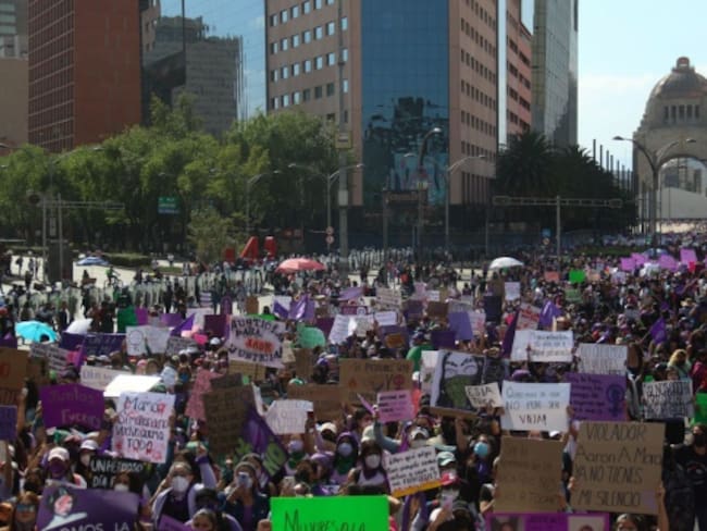Marcha 8M partirá de la Glorieta de las Mujeres que Luchan al Zócalo en CDMX