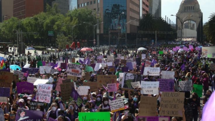 Marcha 8M partirá de la Glorieta de las Mujeres que Luchan al Zócalo en CDMX