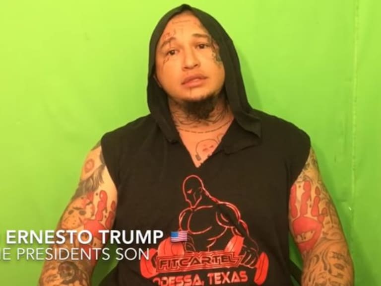 Hijo de migrantes mexicanos adopta el apellido “Trump”